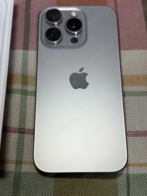 iPhone 16 PRO 256gb Natural Titanium 100% baterie - imagine 4