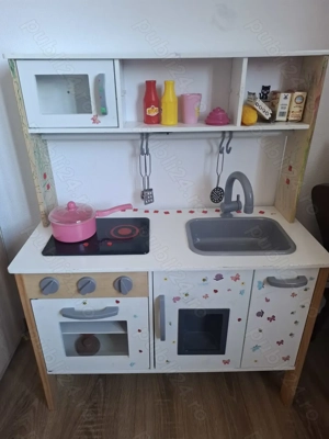 Bucatarie din lemn pt copii