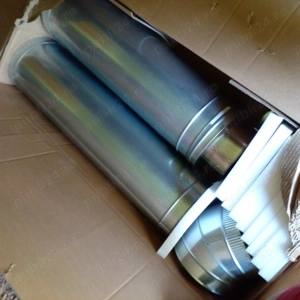 Elemente cos de fum inox dublu perete - imagine 2