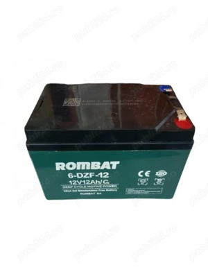 Set 4 baterii Gel Chilwee 6-DZF-12 pentru scuter electric ( 48V 12Ah)