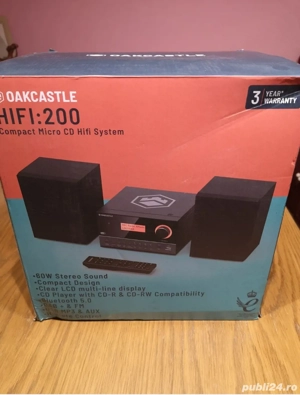 OakCastle HiFi 200 Compact Micro CD Hi-fi System 