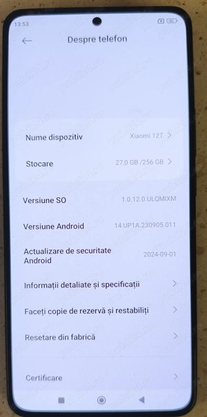 Vând telefon Xiaomi 12t - imagine 4
