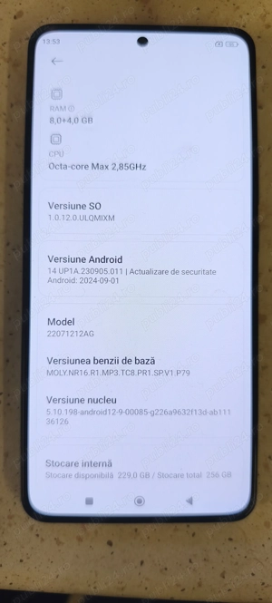 Vând telefon Xiaomi 12t - imagine 3