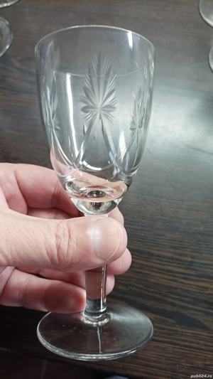 14 pahare cristal - imagine 2