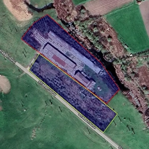 Teren 13.816 mp cu construcții și teren extravilan