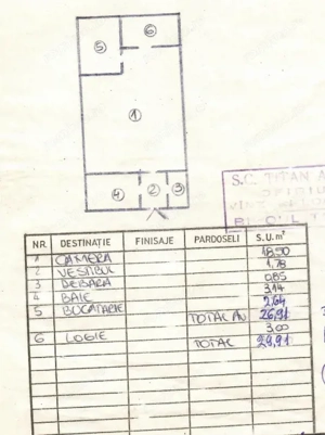 Garsonieră de vanzare, 30 mp – Titan / Sector 3 - imagine 9