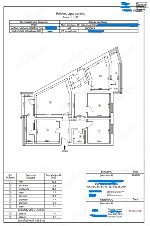 Apartament 4 camere,decomandat,mobilat si utilat,cartier George Enescu - imagine 7
