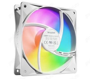 Set ventilatoare PC Be Quiet! Light Wings LX 120MM White ARGB - imagine 4