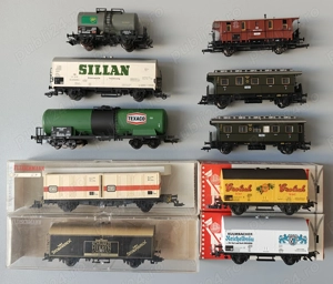 Vagoane marfa trenulet electric Fleischmann H0