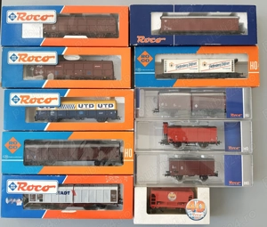 Vagoane trenulet electric H0 Roco