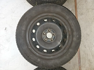 Set Jante Otel + anvelope iarna 225/60 R17 - imagine 5