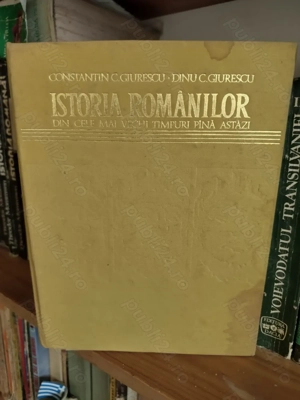 Istoria romanilor din cele mai vechi timpuri pana astazi