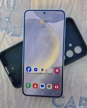 Samsung S24 Marble Gray, impecabil ca Nou