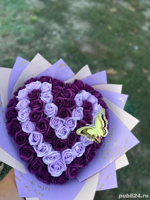 flori si aranjamente din sapun 