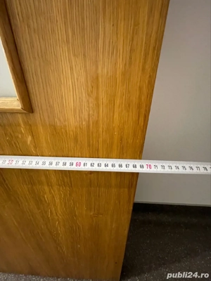 Usa din lemn 69 x 210 cm pentru bucatarie - imagine 2