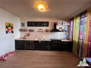 Vila individuala cuplata 6 camere P+E+M, cu incalzire pe centrala si semineu, toate utilitatile si h - imagine 20