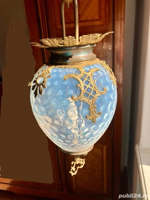 LAMPĂ DE TAVAN, Franța, La Belle Époque, începutul anilor 1800 1900.