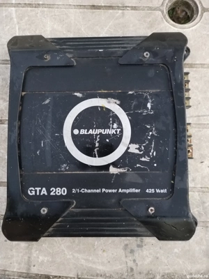 Amplificator auto Blaupunkt gta280 piese 