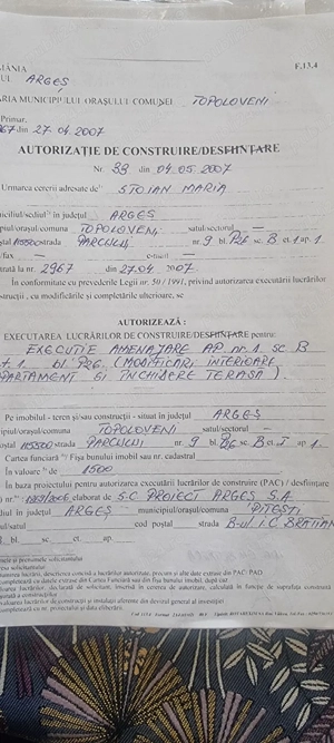 Vand apartament 4 cam. ,Topoloveni, etaj 1, ultracentral, langa Profi - imagine 13