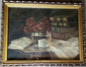 Tablou cu pictura interbelica 