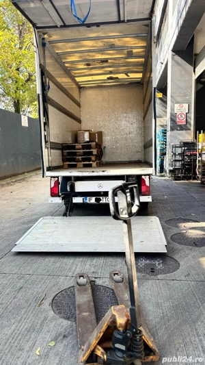 Sprinter  cub de 8 europaleti cu lift de 750 kg - imagine 10
