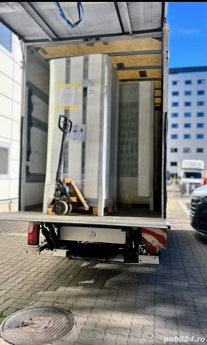 Sprinter  cub de 8 europaleti cu lift de 750 kg - imagine 9
