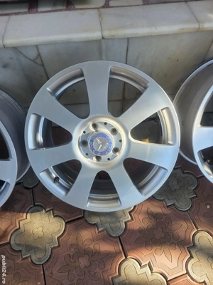 Jante aliaj R17, 5x112 originale Mercedes  - imagine 2