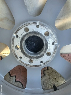 Jante aliaj R17, 5x112 originale Mercedes  - imagine 6