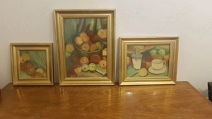 Tablouri inramate, sub sticla