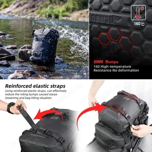 Rhinowalk Geantă multifuncțională pentru motocicletă, - imagine 4