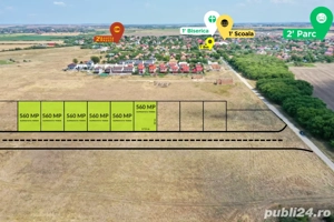 Parcela Intravilan | 560 MP | Proiect Duplex | Covaci | Comision 0 - imagine 2
