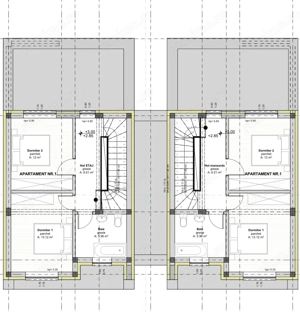 1/2 Duplex Sacalaz P+E,4Camere,2 Bai,Proiect Modern - imagine 10