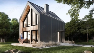 Kit casa lemn 75 mp - imagine 2