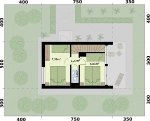 Kit casa lemn 75 mp - imagine 3