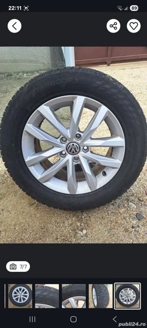 Jante +anvelope R 16 - imagine 2