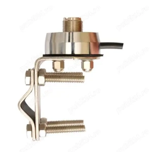 Suport Oglinda Avanti cu Mufa PL si Cablu Prindere Bara Portbagaj Bara metalica