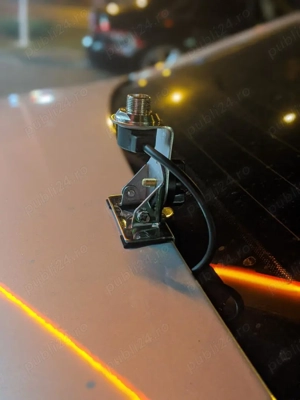 Suport Antena CB Rabatabil Muchie Portbagaj sau Haion SP-1 SP-S SPA100 + Cablu AV1 T601 - imagine 2