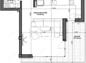 3 camere 94,80 mp Ultracentral - Mosilor la 8 min Metrou - imagine 7