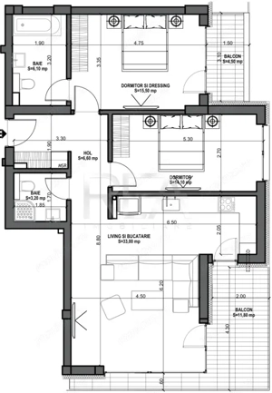 3 camere decomandat in Mosilor la 8 min Metrou Obor