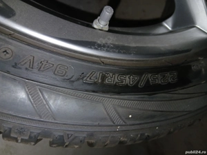 Vand jante de aluminiu R17 cu cauciucuri de iarna - imagine 4