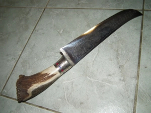 Briceag urias decorat cu míner din corn de cerb deosebit de greu nr.21