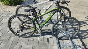 Bicicleta aluminiu MTB Orbea furca aer frane hidraulice