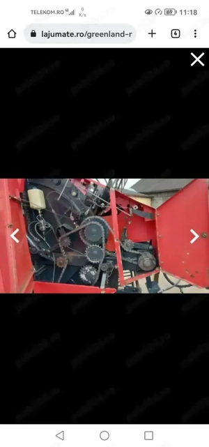 Vand presa de balotat  rotunda 120x120 - imagine 2