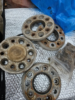 Vand 4 roti ML 255/60/R18 si 4 cauciucuri 255/60/R18 - imagine 5