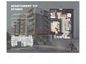 studio modern la un preț bun --Drumul Binelui -- Ofertă