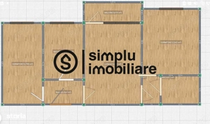 3 camere, et 2, centrala termica, 1 Mai ( Insula ) - 126 000 Euro- - imagine 9