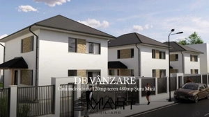 Casa individuala 120mp teren 480mp Sura Mica