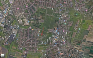 Vand parcela 655mp cu utilitati in Chisoda si case construite langa - imagine 2