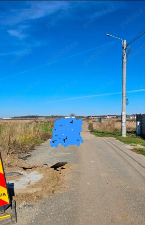 Teren Comuna 1 Decembrie str Tuberozelor  - imagine 2