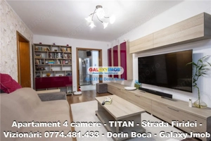 VANZARE Apartament 4 camere TITAN (str. Firidei) CENTRALA -fara credit - imagine 2